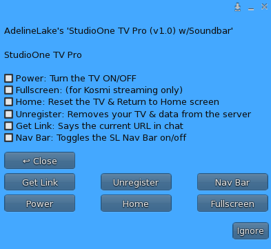 In-World Dialog Menu