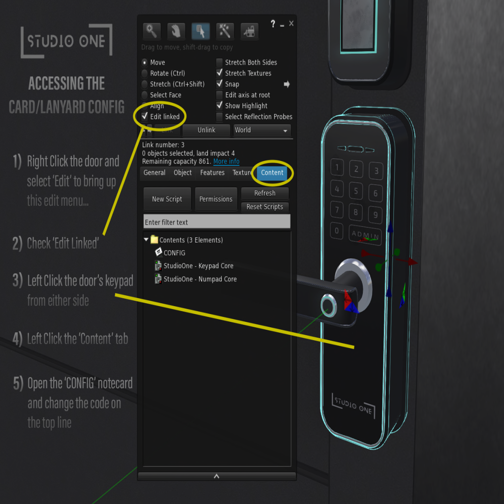 Keycard Notecard Configuration